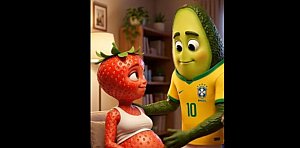 "Abacatudo" e "Moranguete" preocupam psicólogos: viral com frutas humanizadas expõe crianças à violência e sexualização