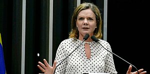 Gleisi Hoffmann detona Netanyahu por sequestro de ativista brasileiro e reafirma defesa da soberania