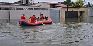 Apoio federal chega a Pernambuco e Paraíba diante das fortes chuvas
