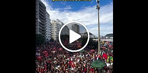 Copacabana vira palco de grito nacional: multidão nas areias contra o PL da anistia