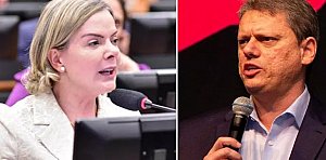 Gleisi enquadra Tarcísio por usar sequestro de Maduro para atacar Lula: “Muito cinismo”