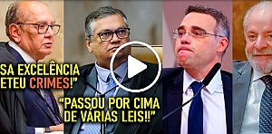 VÍDEO: FLÁVIO DINO E GILMAR MENDES HUMILHAM ANDRÉ MENDONÇA AO VIVO E ACABAM COM GOLPE A LULA!! PEGOU FOGO