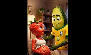 "Abacatudo" e "Moranguete" preocupam psicólogos: viral com frutas humanizadas expõe crianças à violência e sexualização