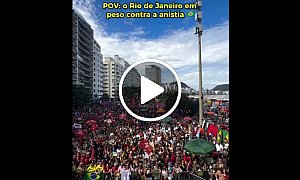 Copacabana vira palco de grito nacional: multidão nas areias contra o PL da anistia