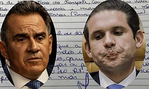 Polícia Federal investiga bilhete sobre transporte de malas de Ciro  Nogueira e Hugo Motta