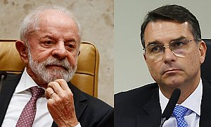 Flávio Bolsonaro sequer é citado em conferência internacional que prevê reeleição de Lula