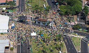 Comício de Bolsonaro flopou em Ribeirão Preto, SP também