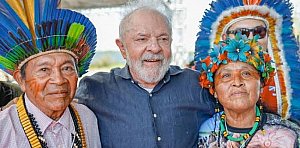 Lula e Sônia Guajajara anunciam força-tarefa para homologação de terras indígenas