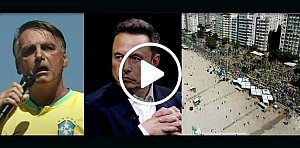 VÍDEO: Bolsonaro abandonado por Elon Musk após manifestação  fracassada!! Pânico na familícia, descartados!!