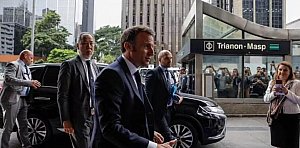 Com agenda intensa em São Paulo,  Macron evita  se encontrar Tarcísio 