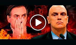 VÍDEO: Alexandre mostra bomba atômica pra prender Bolsonaro!! Interpol será acionada em caso de fuga!!!